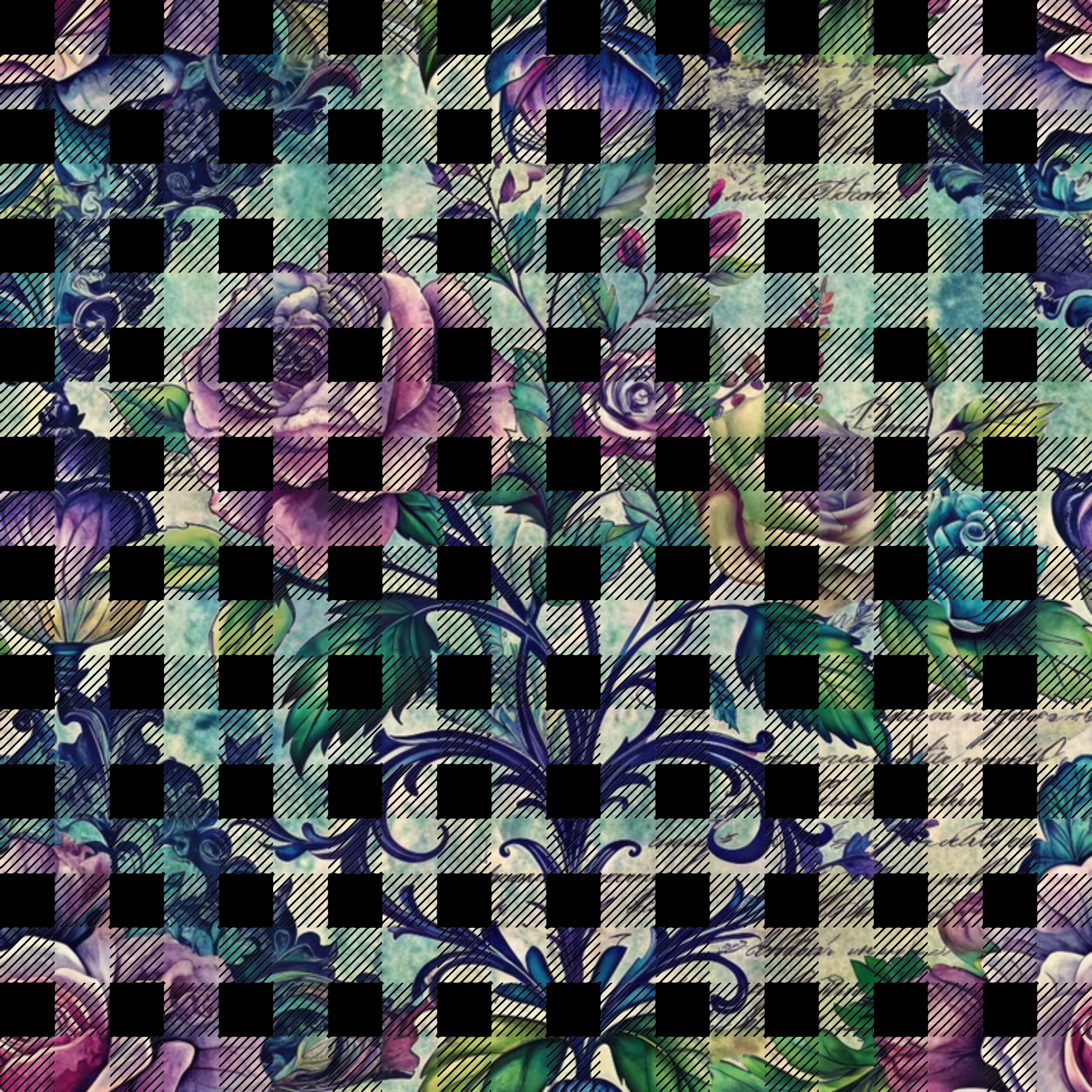 Love Letter Blooms Pattern 15 Minky Fabric