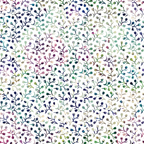 floral pattern, botanical design, vine motifs, leafy branches, navy blue, teal green, purple, sage green, mauve pink, cream background, watercolor style, delicate florals, small scale print,, fabric panel, nature inspired, organic shapes, soft pastels, repeating pattern, feminine aesthetic