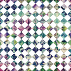 • Forest Memories Pattern 18 Fabric • floral • vintage • script • blue • purple • green • cotton • quilting • yardage • leafy • decorative • elegant • handcrafted • botanical • soft texture
