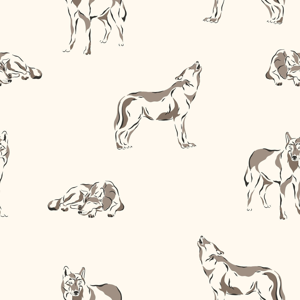 Woodland Wolves Pattern 14 Minky Fabric