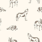 Woodland Wolves Pattern 14 Minky Fabric