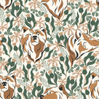 Woodland Wolves Pattern 2 Minky Fabric
