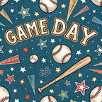 Game Day Pattern 19 Minky Fabric