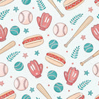 Game Day Pattern 20 Minky Fabric