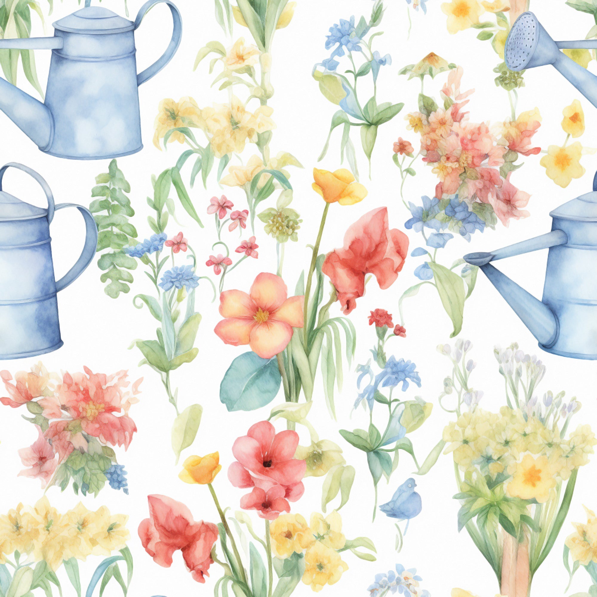 Potting Shed Pattern 8 Minky Fabric