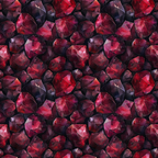 garnet, deep red, burgundy, crimson, magenta, purple, gemstones, crystals, faceted gems, geometric pattern, repeating design, luxurious, sparkling, jewel tones,, fabric panel, mineral pattern, precious stones, rich colors, dimensional appearance