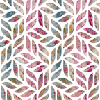 pink, blue, watercolor, grunge, distressed, floral, roses, leaf pattern, organic shapes, botanical, abstract, vintage style, textured,, fabric panel, feminine, artistic, painted effect, nature motifs, soft pastels