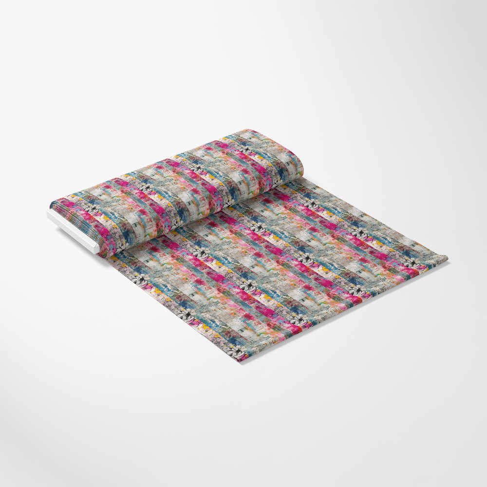 Girly Grunge Plaster Pattern 31 Quilting Cotton Fabric