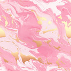 Gold and Pink Marble Pattern 2 Minky Fabric