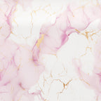 Gold and Pink Marble Pattern 6 Minky Fabric