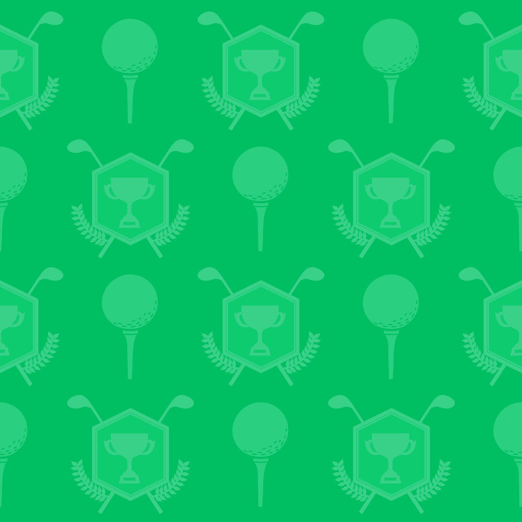 Tee Time Pattern 7 Minky Fabric