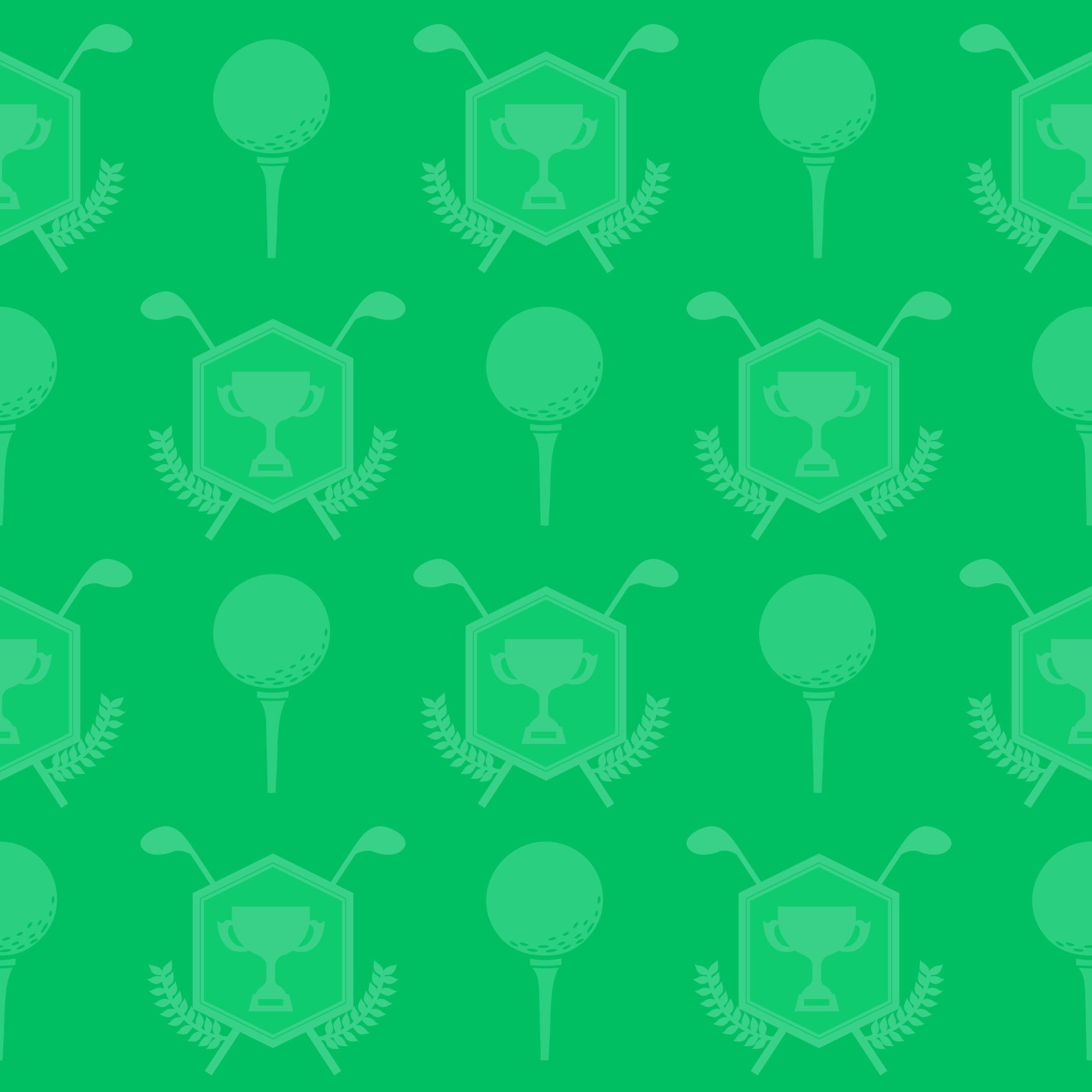 Tee Time Pattern 7 Minky Fabric