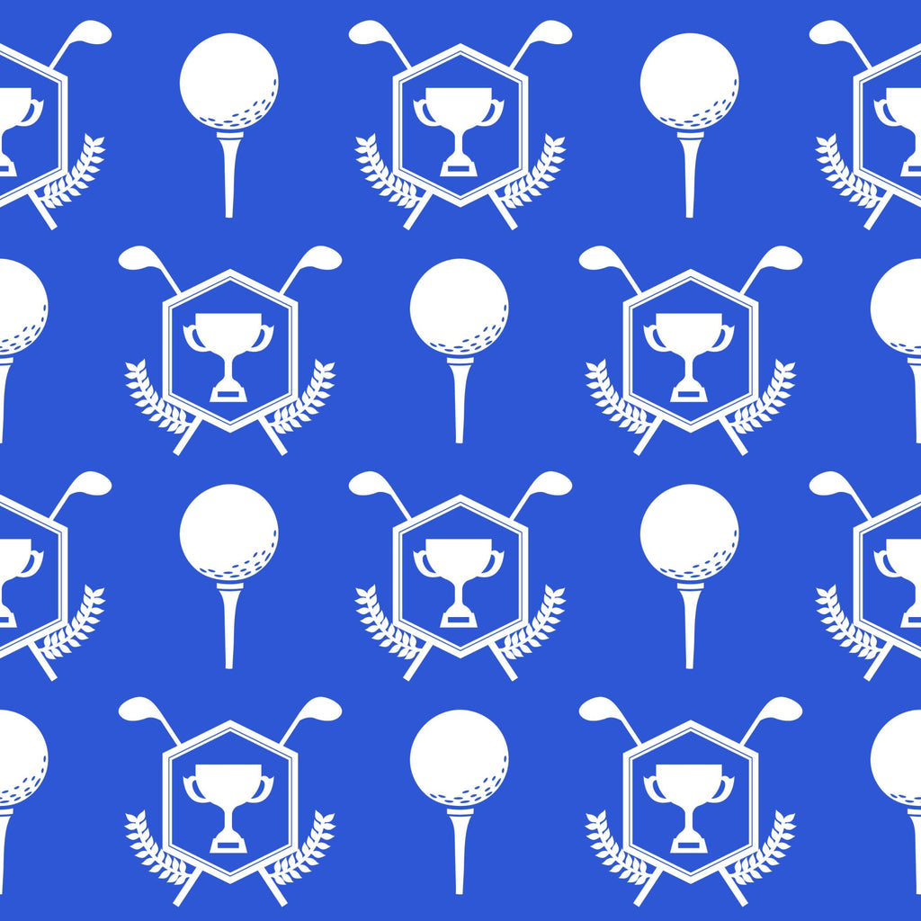 Tee Time Pattern 8 Minky Fabric