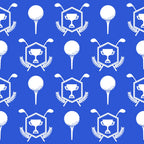 Tee Time Pattern 8 Minky Fabric