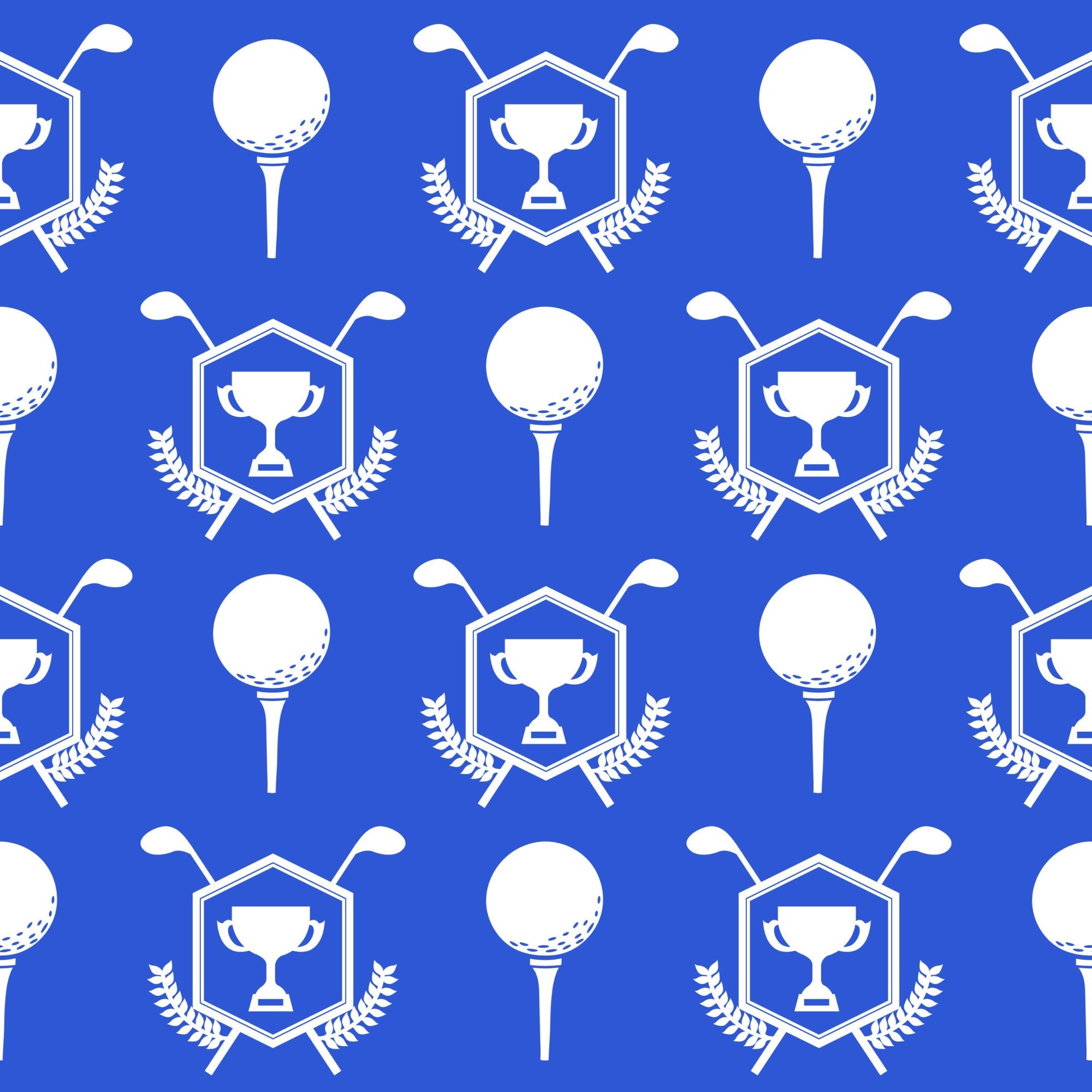 Tee Time Pattern 8 Minky Fabric