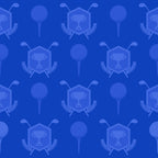Tee Time Pattern 9 Minky Fabric