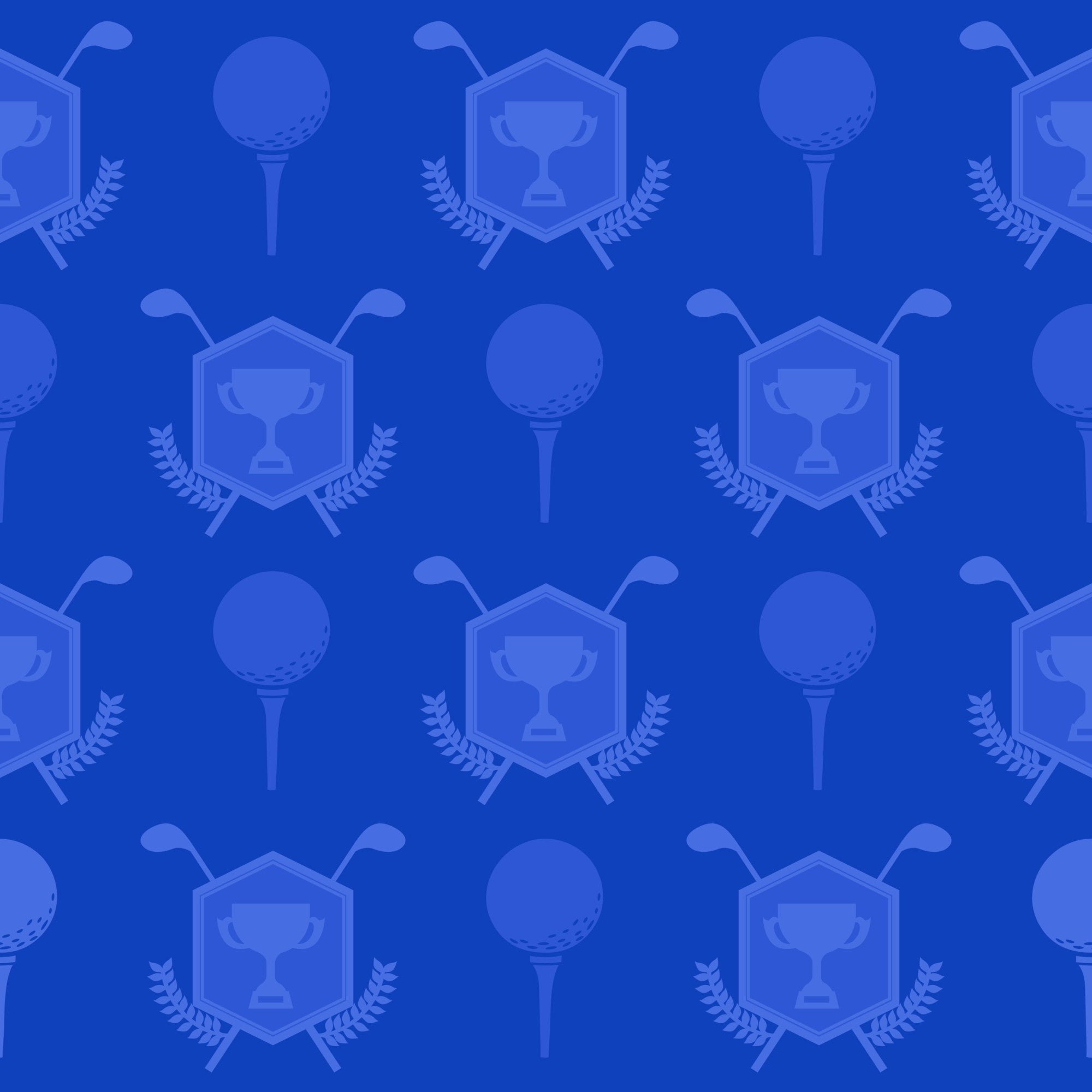 Tee Time Pattern 9 Minky Fabric