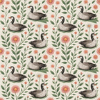 Gosling Garden Pattern 17 Minky Fabric