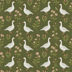 Gosling Garden Pattern 24 Minky Fabric
