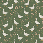 Gosling Garden Pattern 25 Minky Fabric