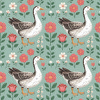 Gosling Garden Pattern 27 Minky Fabric