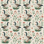 Gosling Garden Pattern 4 Minky Fabric