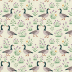 Gosling Garden Pattern 7 Minky Fabric