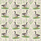 Gosling Garden Pattern 8 Minky Fabric