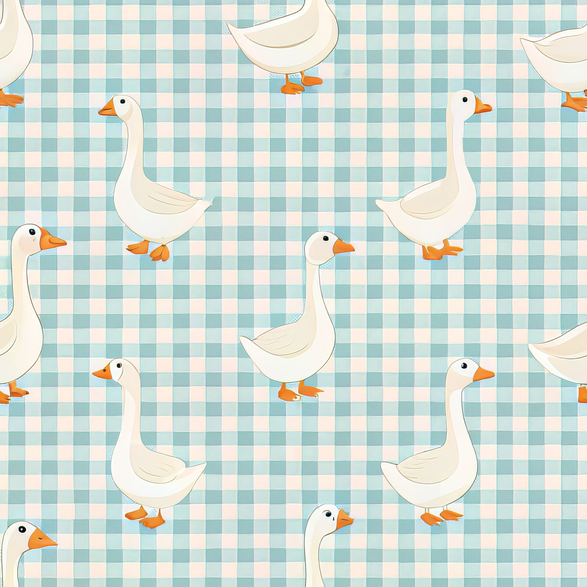 Gosling Plaid Pattern 1 Minky Fabric