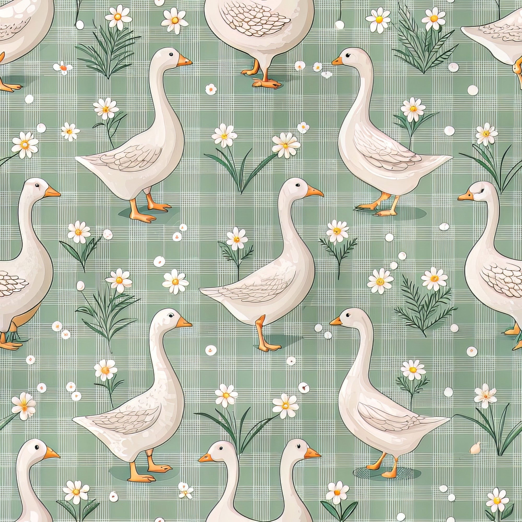 Gosling Plaid Pattern 11 Minky Fabric