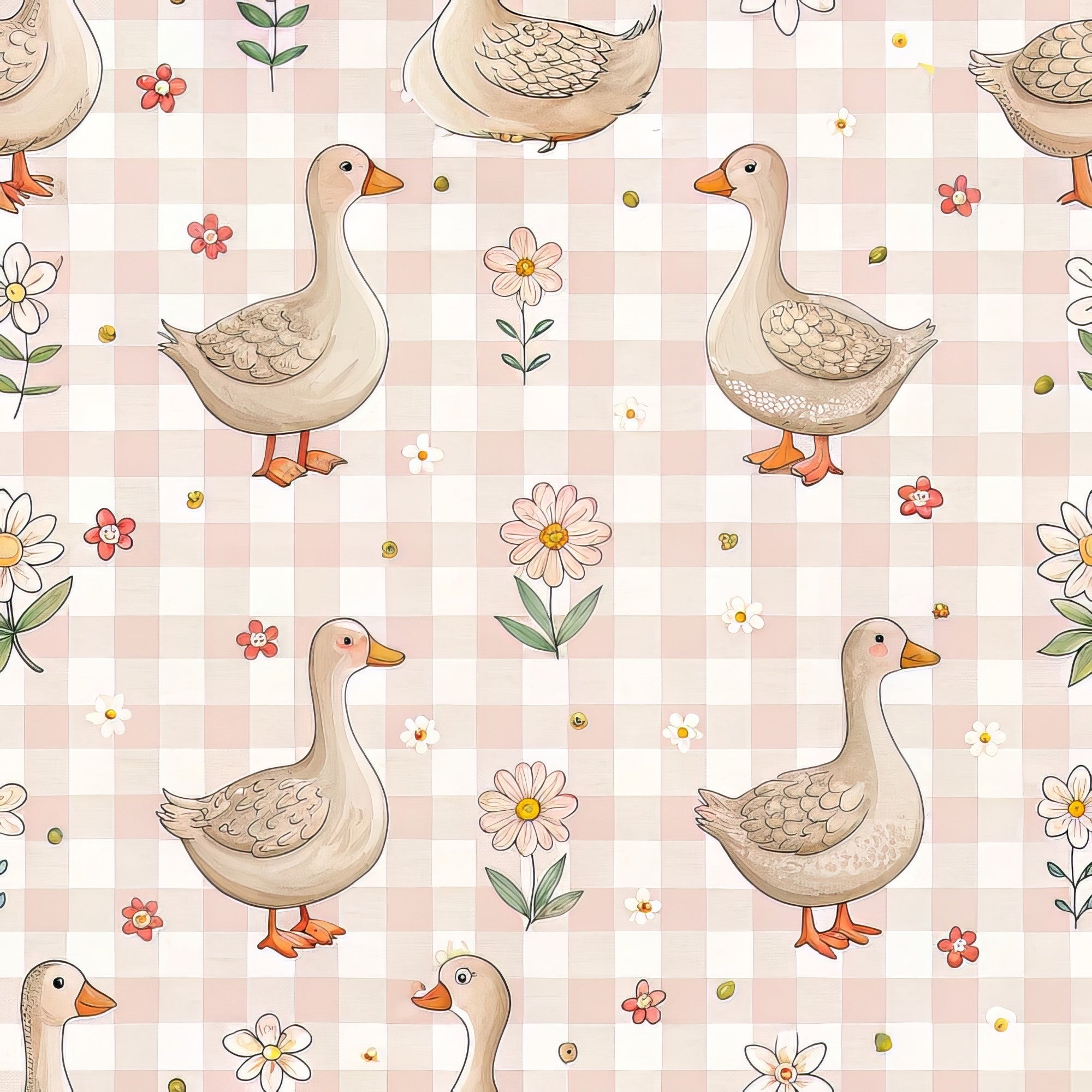 Gosling Plaid Pattern 13 Minky Fabric