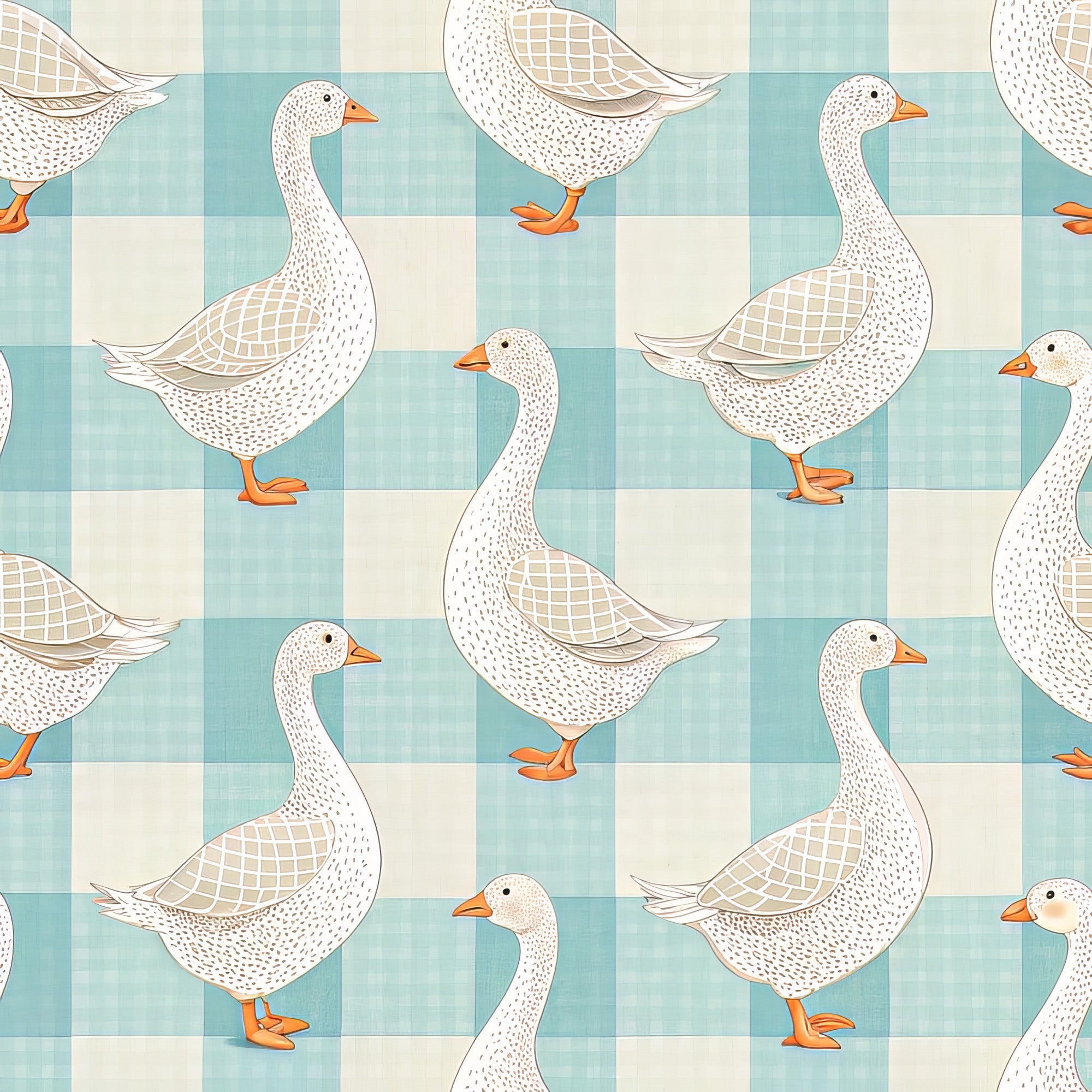 Gosling Plaid Pattern 14 Minky Fabric