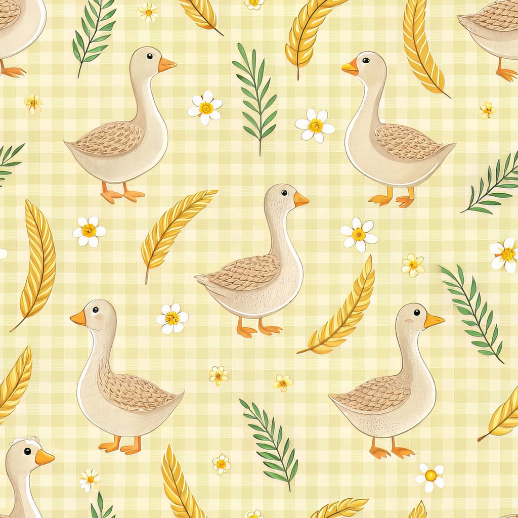 Gosling Plaid Pattern 15 Minky Fabric