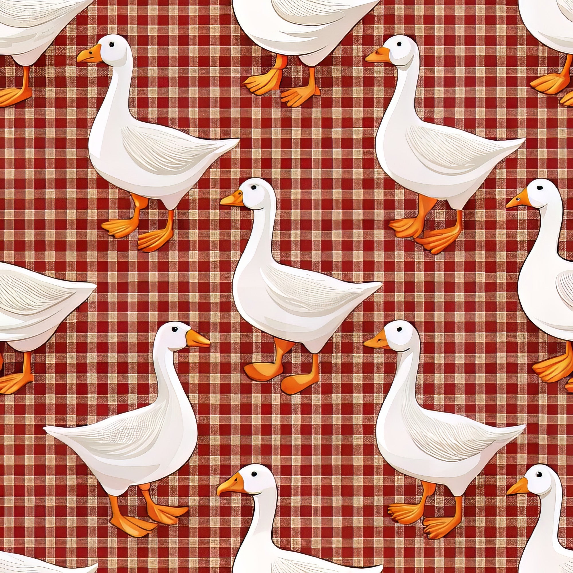 Gosling Plaid Pattern 7 Minky Fabric
