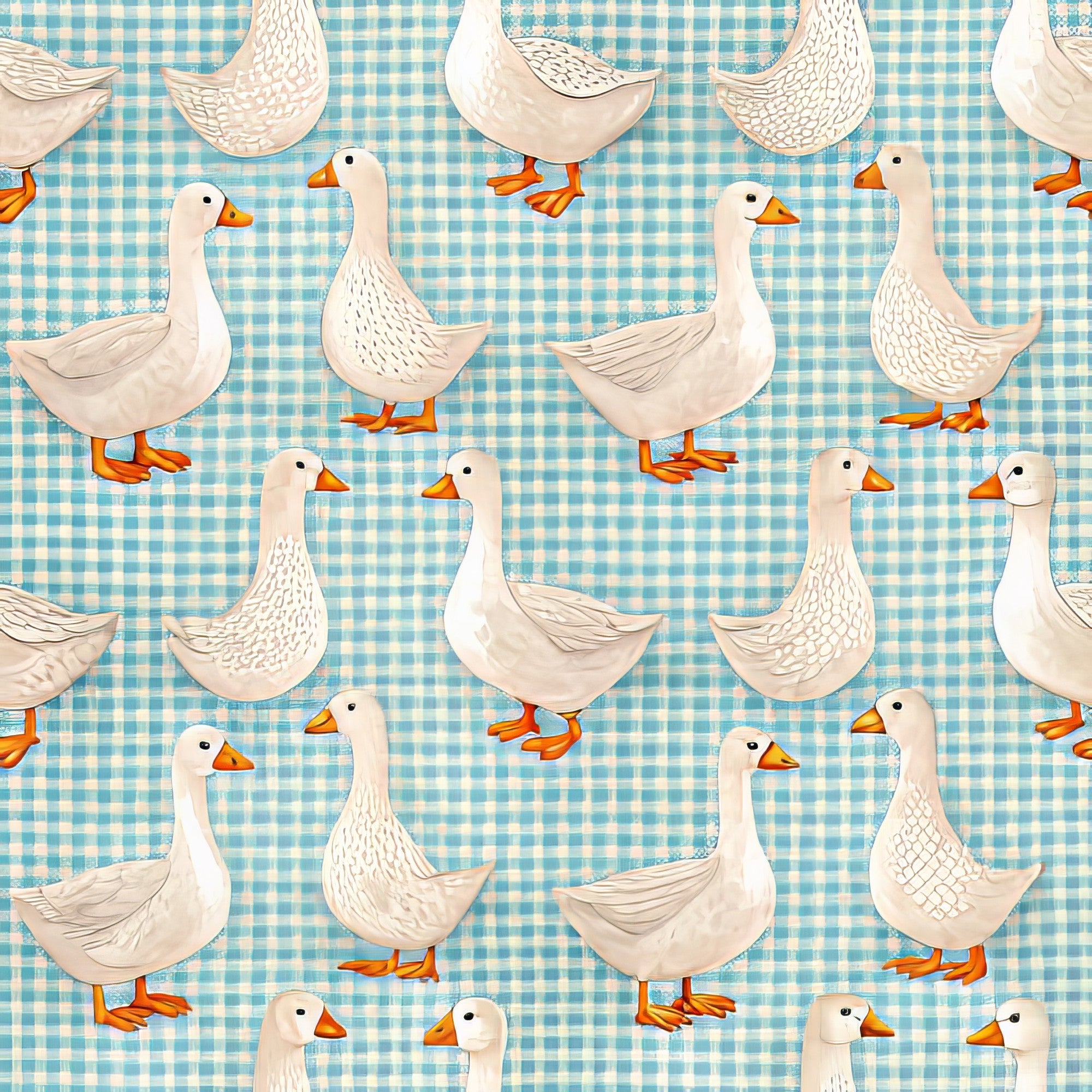 Gosling Plaid Pattern 9 Minky Fabric