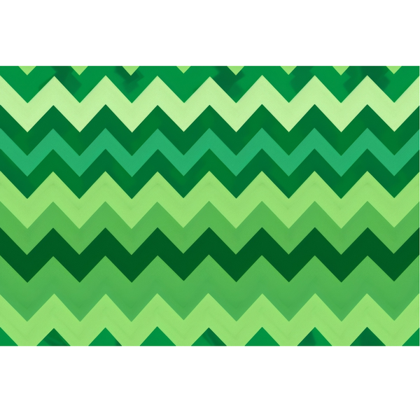 forest green, lime green, light green, sage green, chevron pattern, zigzag stripes, geometric design,, fabric panel, modern pattern, gradient effect, ombre chevrons, contemporary style, craft fabric, sewing material, bright colors, wavy lines, repetitive pattern, textile design