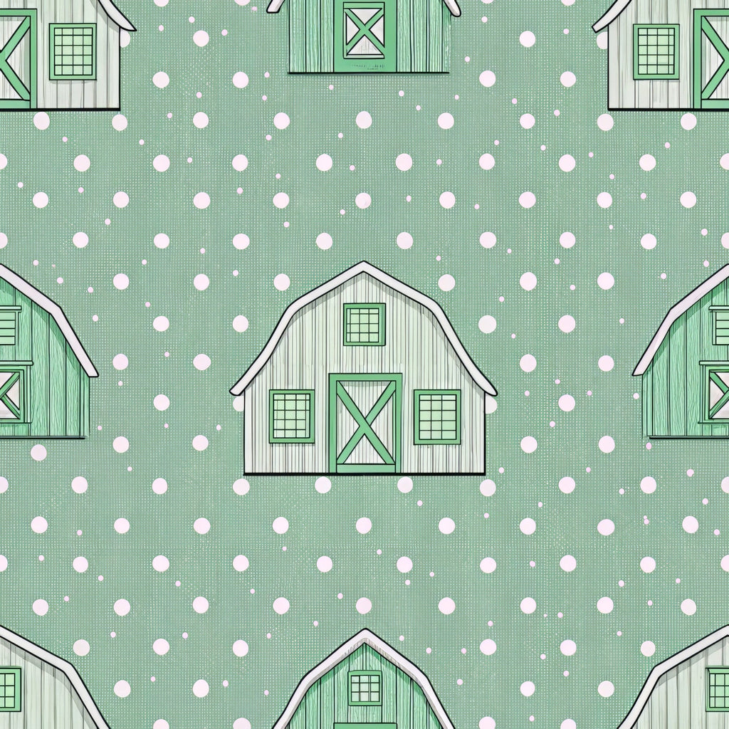 Sage Homestead Pattern 15 Minky Fabric