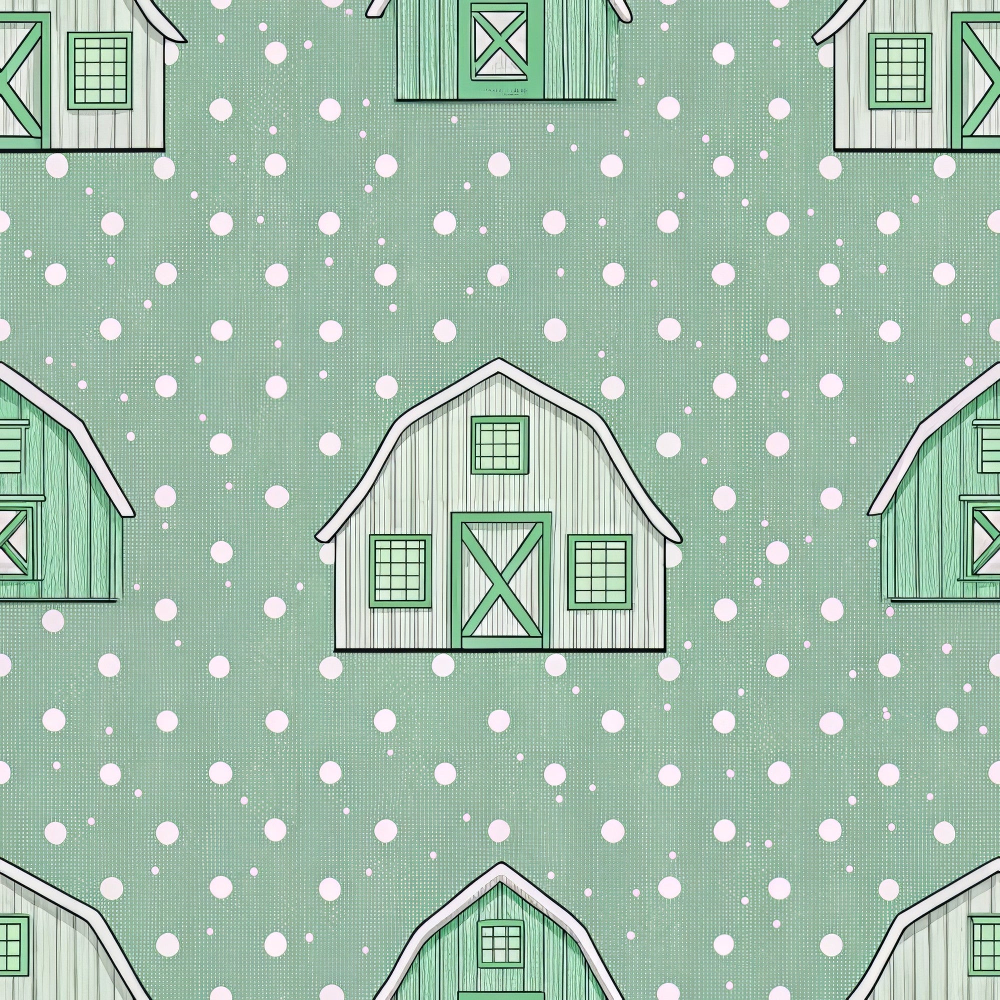 Sage Homestead Pattern 15 Minky Fabric