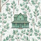 Sage Homestead Pattern 2 Minky Fabric