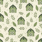 Sage Homestead Pattern 7 Minky Fabric