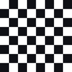 black, white, checkerboard pattern, geometric design, alternating squares, monochrome, high contrast,, fabric panel, modern pattern, graphic design, bold squares, tessellation, optical pattern, repetitive motif, contemporary style, craft fabric, patchwork material