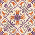 Lavender Lattice Pattern 11 Minky Fabric