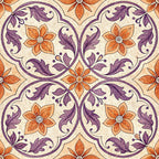Lavender Lattice Pattern 12 Minky Fabric