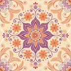 Lavender Lattice Pattern 18 Minky Fabric