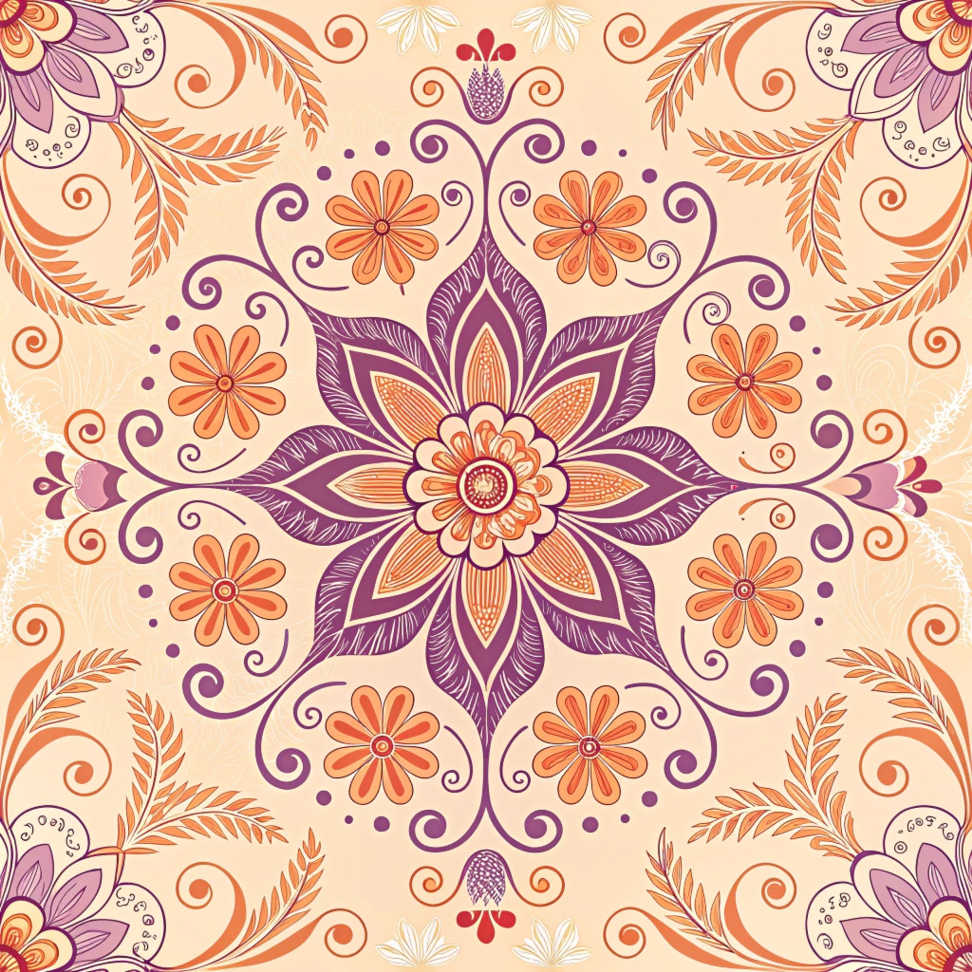 Lavender Lattice Pattern 18 Minky Fabric