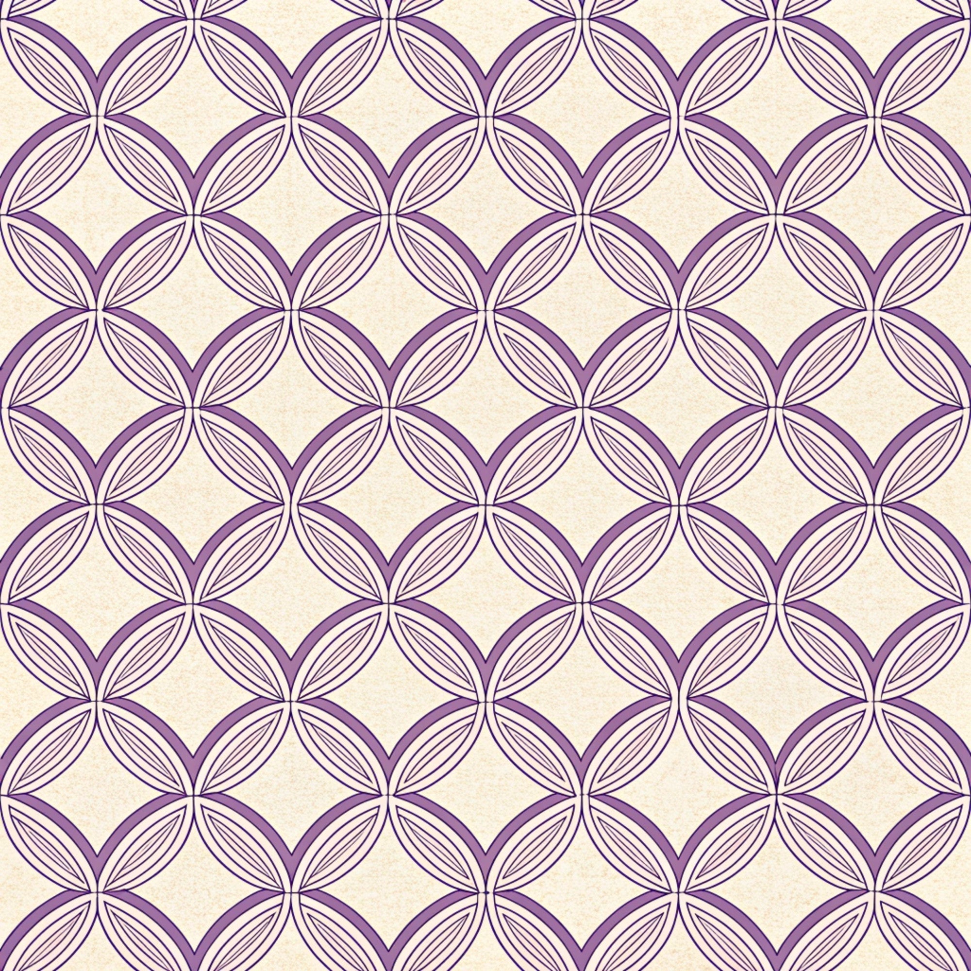 Lavender Lattice Pattern 19 Minky Fabric