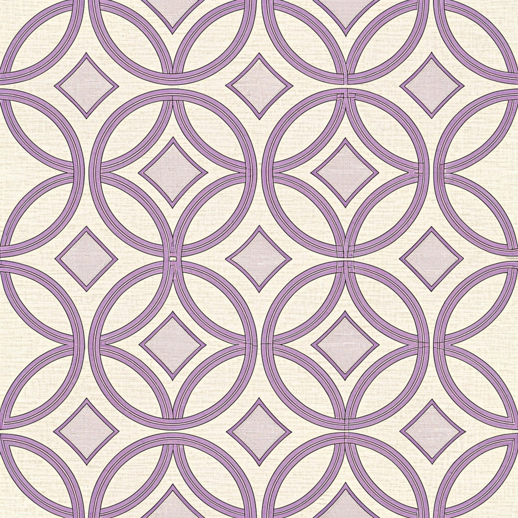 Lavender Lattice Pattern 20 Minky Fabric
