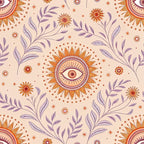 Lavender Lattice Pattern 27 Minky Fabric