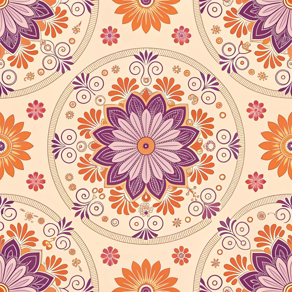 Lavender Lattice Pattern 30 Minky Fabric