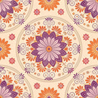 Lavender Lattice Pattern 30 Minky Fabric